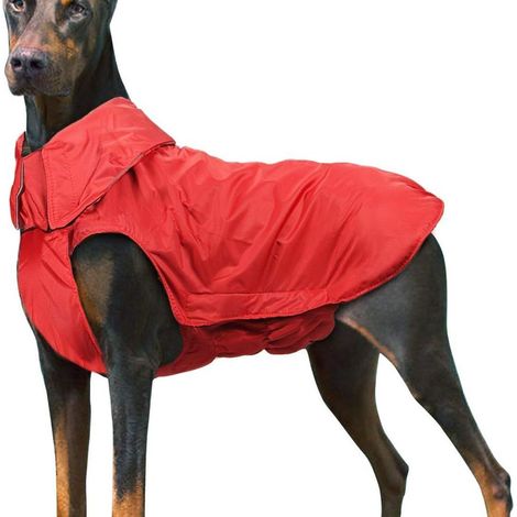 Imperméable pour chien, veste imperméable pour animaux de compagnie (chiens) en hiver KLB (1/5)