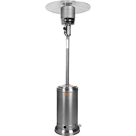 Fungo - Riscaldatore da Esterno - Acciaio Inox - 14kw - Nero - 71300