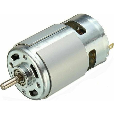 royaluxe -Mot 775 DC 12V-36V 3500-9000RPM Mot haute puissance avec couple élevé Mot pour outil de jardinage (1/5)