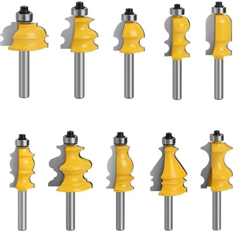 10 pièces 8MM Tambour Ligne Arc Cutter Fraise Ligne Couteau Fleur Couteau Gravure Machine Couteau (1/5)