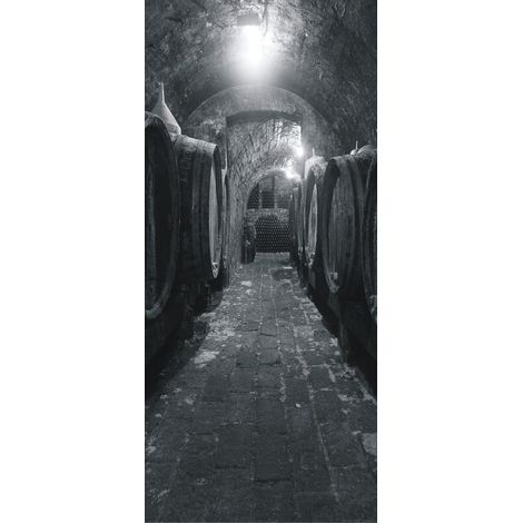 Wine cellar, paper photo mural, 90x202 cm, 1 part (1/2)