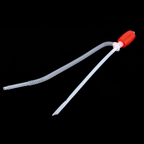 Pompe à carburant manuelle en plastique pour camion, tube d'aspiration d'urgence pour voiture (1/4)