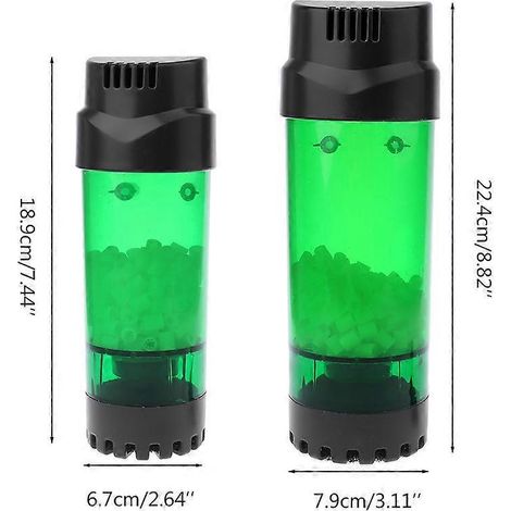 Filtres d'aquarium Silent Bio Filters comprenant des éponges en plastique Bio Meida-LH-300- (1/4)