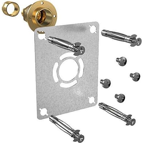 Sortie de cloison simple ROBIFIX PER à glissement droit Ø16 - femelle 1/2'' (15/21)
