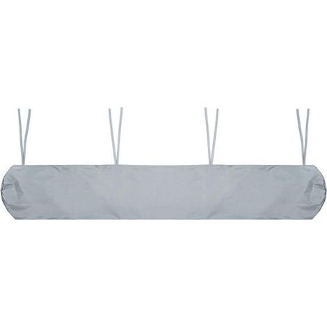 Housse de store, sac de protection imperméable pour store, sac de rangement résistant aux UV pour jardin et cour (Gris 4M) (1/4)