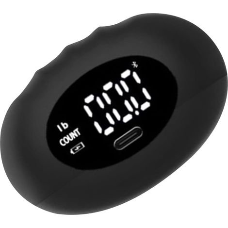 Griffstärketester Manuelle Kraftmessung 180 kg mit LED-Anzeige – ergonomische Griffmessung, für Fitnessstudio zu Hause, Fitness, Training, Kampf im Freien (1/5)