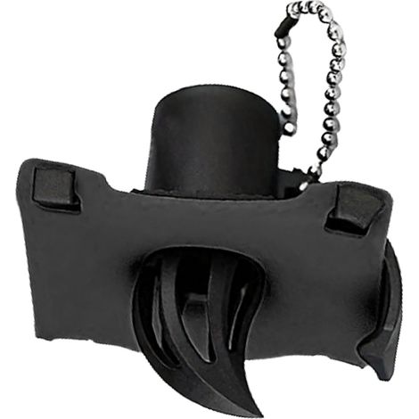 Ouvre-canette portable multifonctionnel et innovant, porte-clés, pour bars et fêtes (noir).