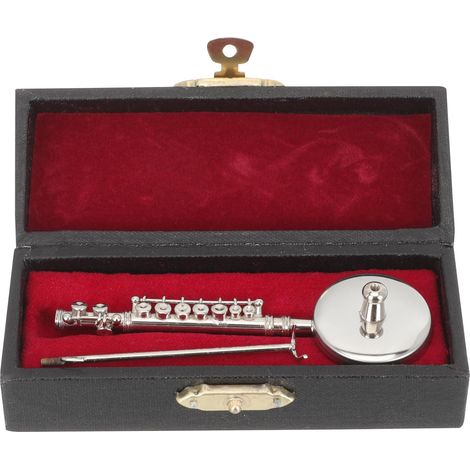 miniature modèle réaliste d instrument à vent avec support