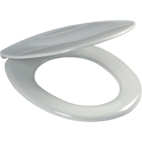 ERCOS Silver d-code e bianco europa/cromo sedile termoformato cern/cromo codice prod: BSTERE (1/4)