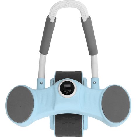 Roue abdominale à rebond automatique avec minuteur, support de téléphone et repose-coudes pour un entraînement du tronc de type 1 (1/5)