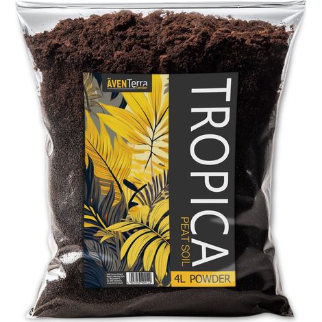 Turba fina para terrario Aventerra Suecia Tropica sustrato de turba 4L (1/5)