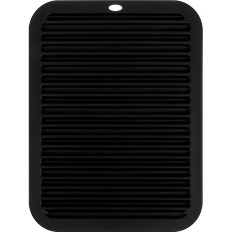 Grand Tapis En Silicone Résistant À La Chaleur 30,5 X 22,9 Cm Tapis Chauffant Professionnel pour Fer À Boucler Fer À Lisser Outils De Coiffure Tapis Plat En Silicone pour Sèche Cheveux (1/5)