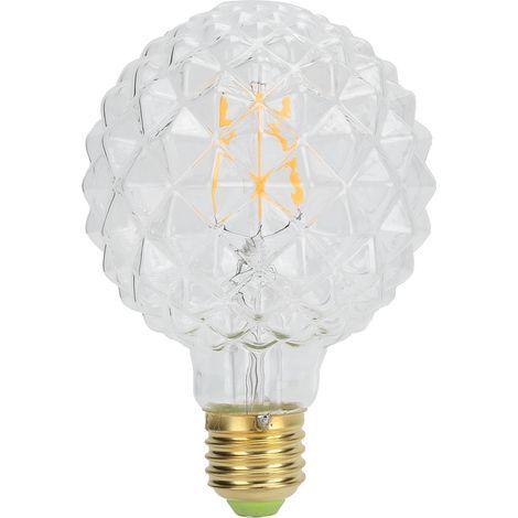 Ampoule Vintage G95 E27 LED avec Filament Unique, 4W 220V, Lumière Douce 360lm (1/5)