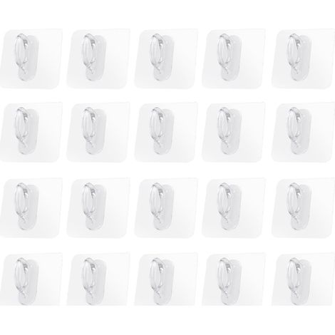 muraux autocollants SOLUSTRE lot de 20 en plastique