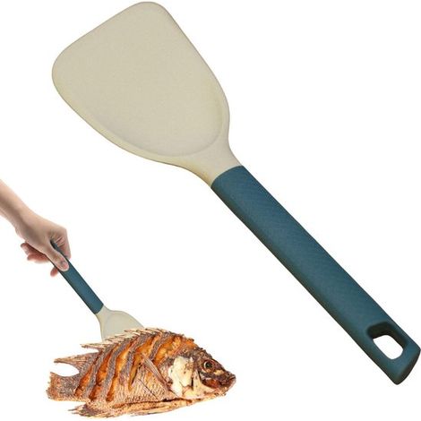 Espátula de cocina - Espátula de cocina - Horneado y fritura - Silicona resistente al calor - Mango largo - Modelos mini (1/5)