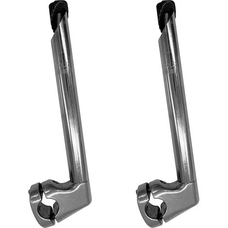 2X Tige de Quill de Vélo de 22.2MM, Tige de Quill de BMX Tige de Guidon de Vélo Poignée Pièces de Support de Vélo de Route Vélo Tout Térrain Tiges de Vélo de Montagne (1/5)