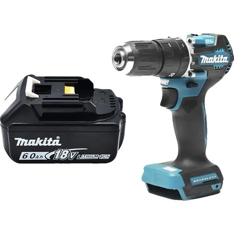 Trapano elettrico, motore brushless, doppia velocità, 1 batteria e utensile (1/2)