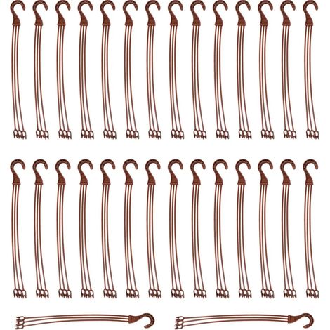 30 crochets de suspension pour pots de fleurs, 30 unités, 39 cm (1/5)