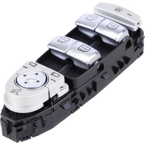 2139054803 Interrupteur de lève-vitre avant gauche pour Classe E W213 S213 2016-2021 3 broches Interrupteur de lève-vitre électrique Interrupteur de lève-vitre principal AMG E43 AMG E63 E180 E200 E220