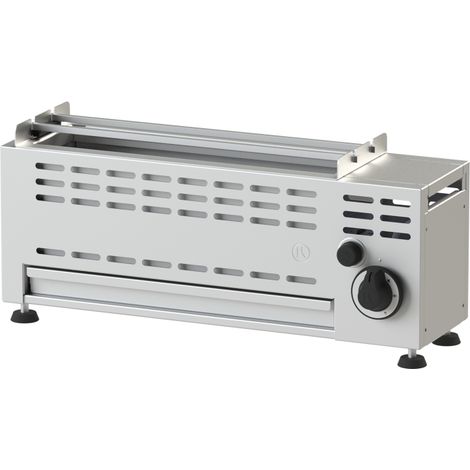 GRILL BROCHETTE GAZ - 1 BRULEUR - 1 X 7 KW - NAYATI