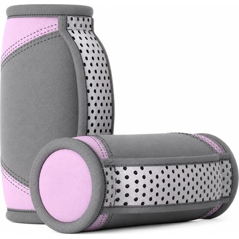 Haltères Souples 2 × 0,5 kg avec Dragonnes, Marche et Fitness (1/5)