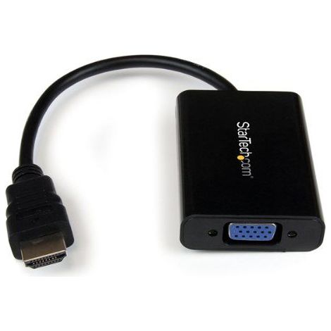 StarTech.com HD2VGAA2 cavo e adattatore video Nero (1/5)