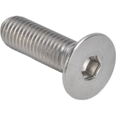 Packung mit 30 M10x35 Edelstahl-Senkkopfschrauben A2, 10-mm-Innensechskantschrauben für industrielle Befestigungen (1/5)