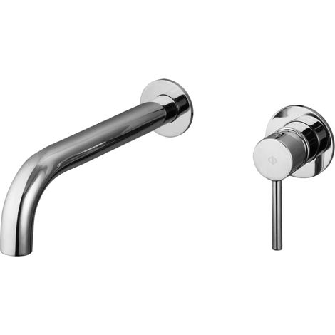 Gifro Empotrado de Lavabo Modelo SIRIOEMPOTR-L Fabricado en Latón cromado Monomando Acabado en Cromo (1/2)