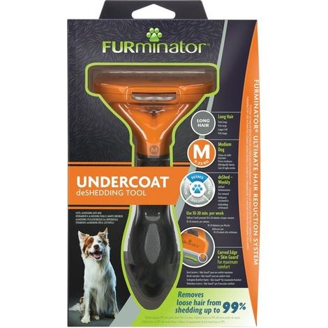 FURminator Undercoat deShedding Tool for Medium Long Hair Dog - 261451 (1/5)
