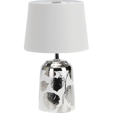 Lampada da tavolo Rabalux Sonal bianca ceramica E14 (1/3)