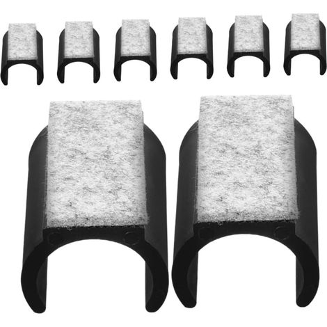 Lot de 8 protections pour meubles, embouts silencieux pour pieds (1/5)