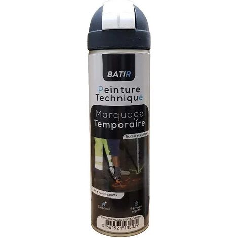 Markierungsspray, Markierungsfarbe, 500ml, weiß