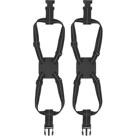 Sangles élastiques pour bagages, attaches pour valises, sangles élastiques pour bagages cabine (lot de 2) (1/5)