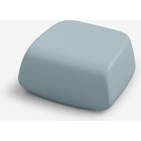 Garten-Pouf aus Polyethylen für Außeneinrichtung Design Sugar - Blau (1/3)
