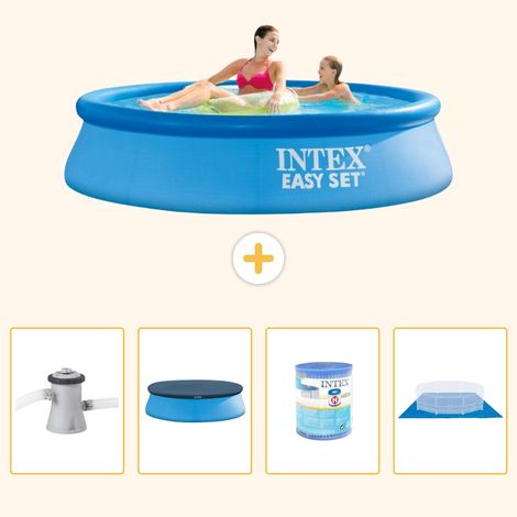 Intex Piscine Easy Set Ronde - 244x61 cm - 5-pièces  S341 (1/5)