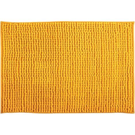 Tapis de bain Microfibre CHENILLE 50x80cm Safran MSV
