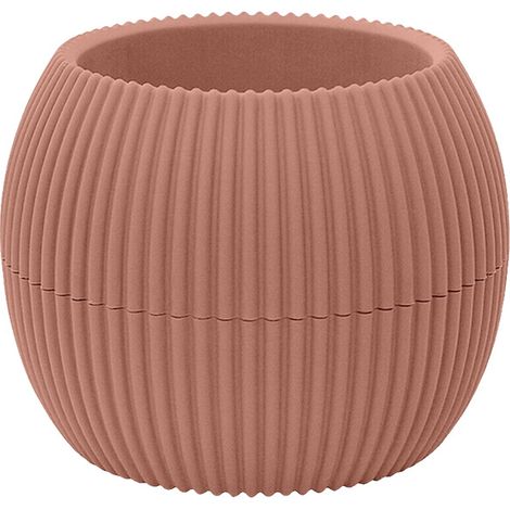 Vasetti Piante Grasse Con Sottobicchiere Integrato Design Moderno Crea La Tua Composizione Varie Misure Colori Vasi Pianta Sottovaso Piantine Vaso Fiori Terra - Rotondo 0,15 Litri