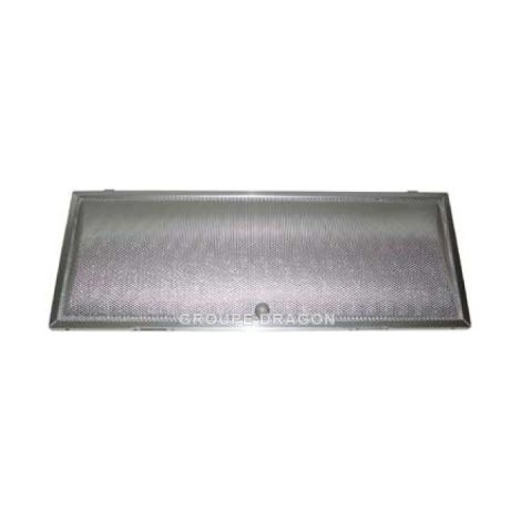 Filtre à graisse + grille (459 x 178 mm) pour Hotte SCHOLTES C00135459