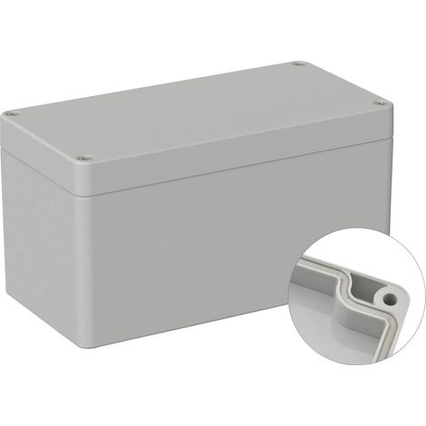 TRU COMPONENTS TC-9065516 FAI DA TE, GRIGIO CHIARO (RAL 7035), (L X B X H) 160 X 80 X 85 MM (1/2)
