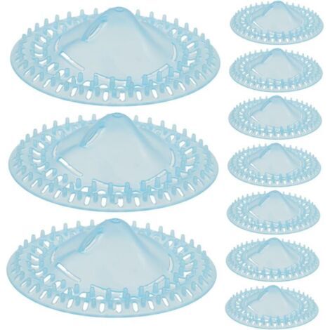 Pair 50 pièces Couvercles de Drain de Sol Jetables de Filtres Bouchage pour et Attrape Cheveux pour Salle de Bain et Cuisine Design Minimaliste et Élégant (1/5)