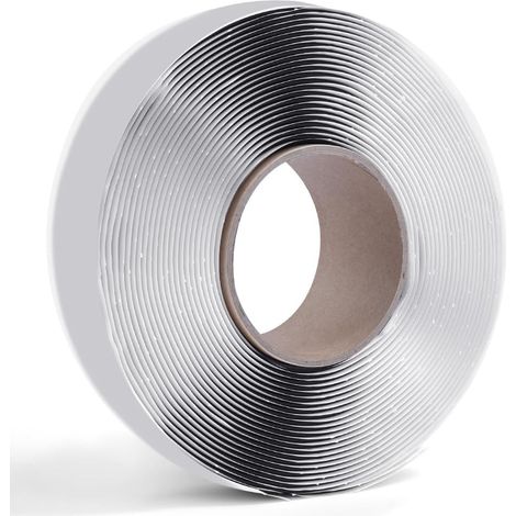 Butyl-Dichtungsband, 2 mm x 50 mm x 10 m, wasserdichtes Gummidichtungsband für Leckagen, Reparatur von Auto-, LKW-, Fenster-, Tür- und Wohnmobilfenstern sowie Windschutzscheiben, Scheinwerfern und Däc