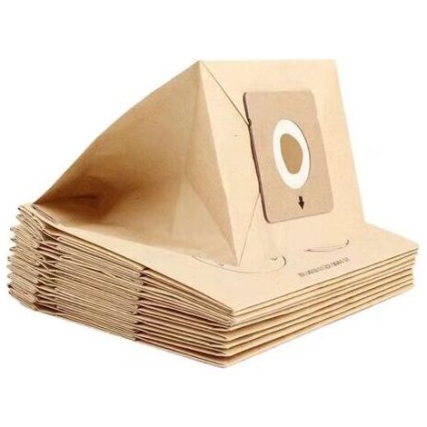 Pack of 15 replacement bags, compatible with Rowenta ZR003901 Compacteo Accessimo / City Space / Mini Space vacuum cleaners, replacement bags RO1717 RO1733 RO1751--BIEMMEDUE (1/5)