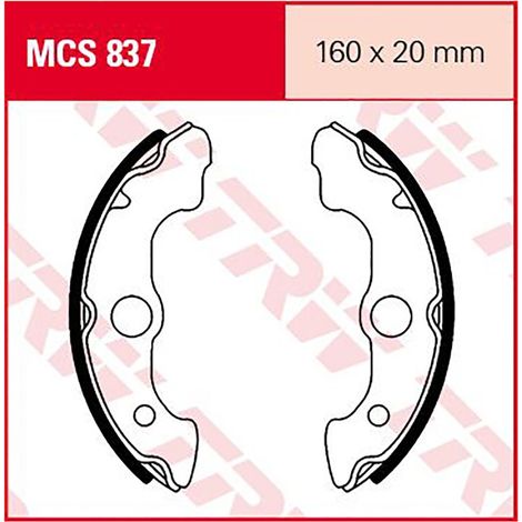 Zapatas de freno TRW ZF (160X20MM) (H347)