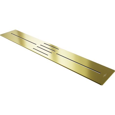 Mexen Toro Verkleidung für Duschwanne 130-160 cm, gold - 43920050 (1/4)