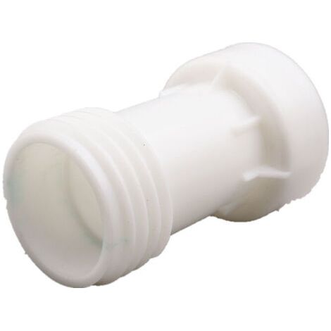 IBC Accessoire de réservoir, adaptateur IBC S60 x 6, rallonge entretoise, accessoire de conteneur IBC, filetage grossier droit S60 x 6 vers filetage grossier S60 x 6, avec joint en PVC..DEBUNS