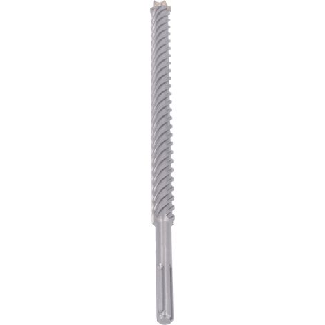 Foret burin béton pierre brique, carbure de tungstène, 6 taillants, perçage impact, embout SDS, pour maçonnerie et roche, haute durabilité (1/5)