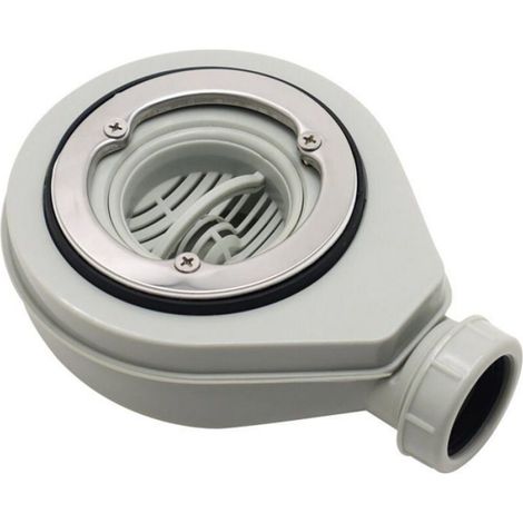 Bonde Horizontale Sans Capot Ø90 - Pour Receveurs De Douche - En Polypropylène - Débit 45 L/min - 1 Pièce (1/4)