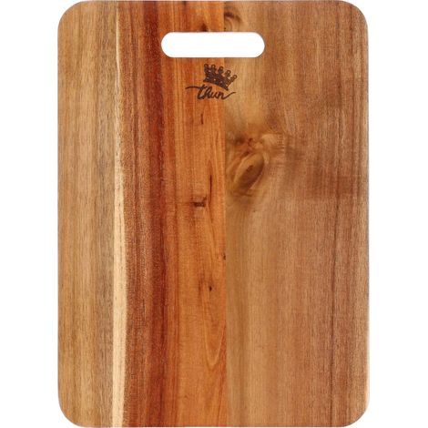 THUN Tagliere in Legno Incanto di Primavera, 33x23,5x1,5 cm, Decorazioni Floreali, Lavaggio a Mano (1/4)