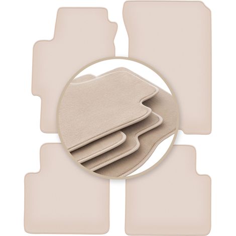 PREMIUM beige Fußmatten für: Honda Accord VI Kombi, Limousine, Type-R 1997-2002 (1/5)