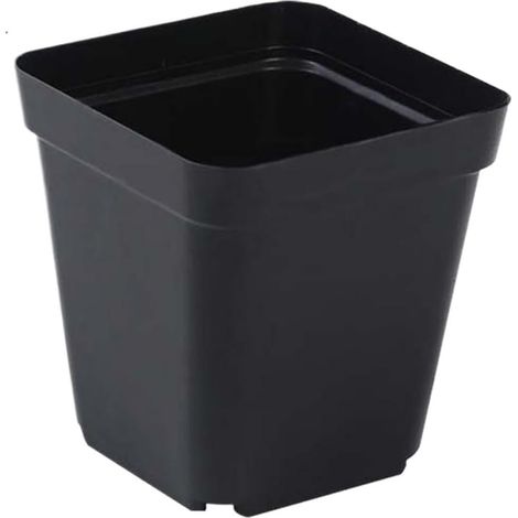Töpfe for Setzlinge, 100 Stück, quadratisch, Wiederverwendbare Setzlingsbecher, Starter mit Drainagelöchern, Gartenset, Kindergartentopf(5.5cm) (1/5)